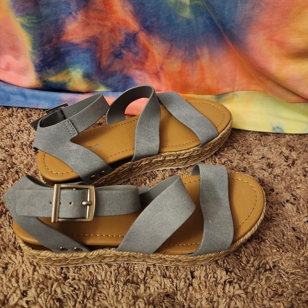 Stylish Light Blue Sandals for Women